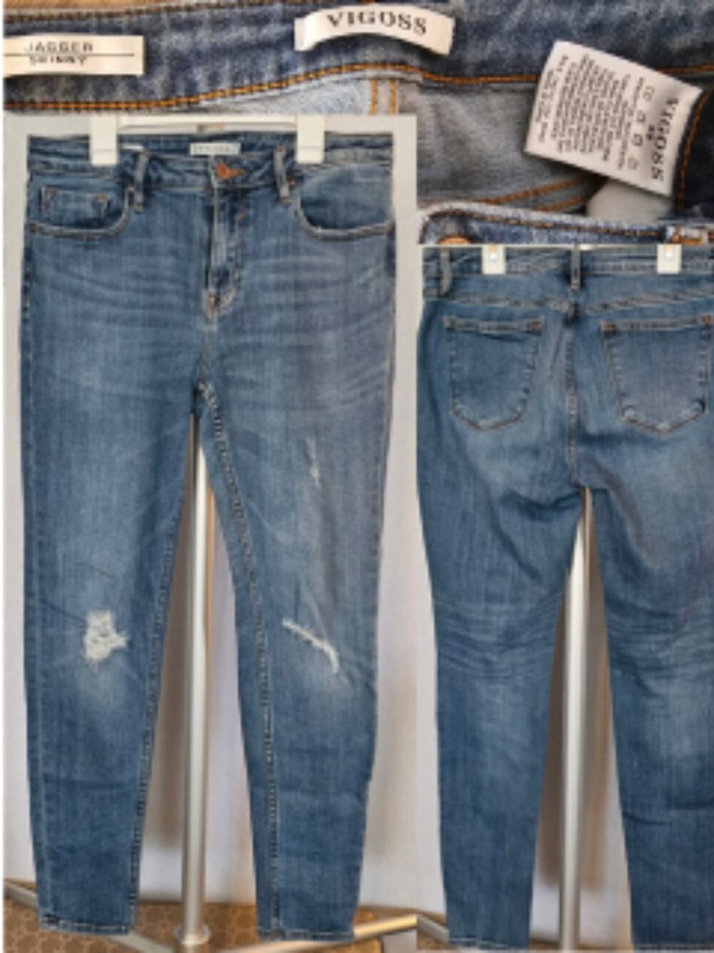 Vigoss Jagger Skinny Jeans – Size 30; 28" inseam